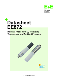 Thumbnail of document Data Sheet - EE872 Modular Probe